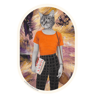 Velvet Night | Vinyl Sticker - Laura J Stratton